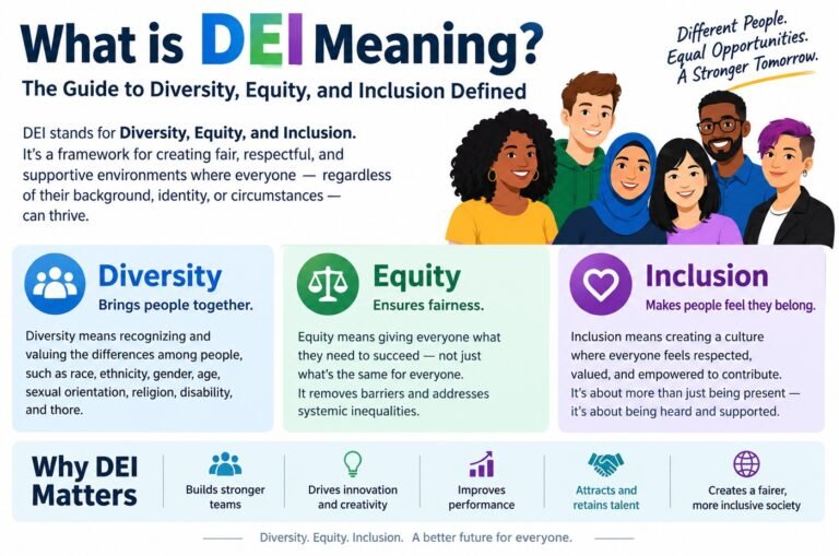 What is DEI Meaning? The Guide to Diversity, Equity, and Inclusion Defined